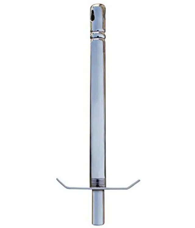 Stainless Steel Gas Stove Lighter, Silver