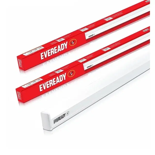 EVEREADY 20W 2Ft Ultraslim LED Batten/Tubelight, Home & Office | Ultraslim, Energy-Efficient & Durable LED Batten, Cool Day Light (6500K)