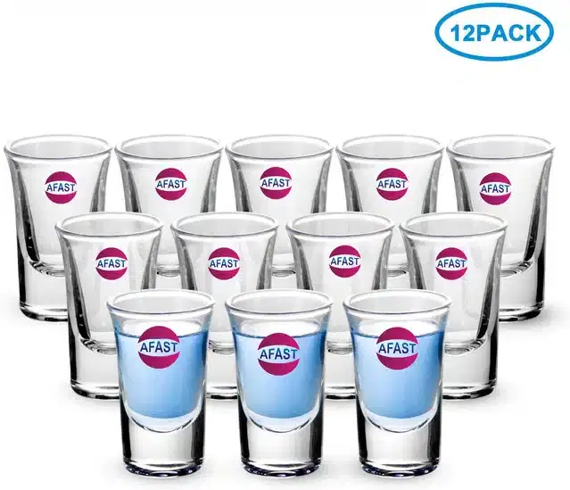 Fancy Water & Wine Glass, 30 ml, Pack of 12