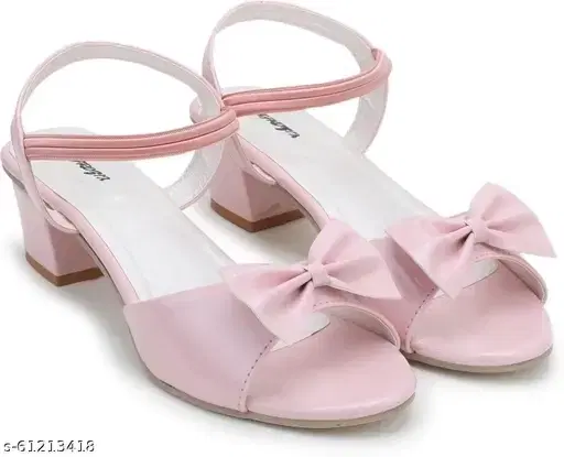 Acknew Heels for Women ACK10026, Baby Pink (5)
