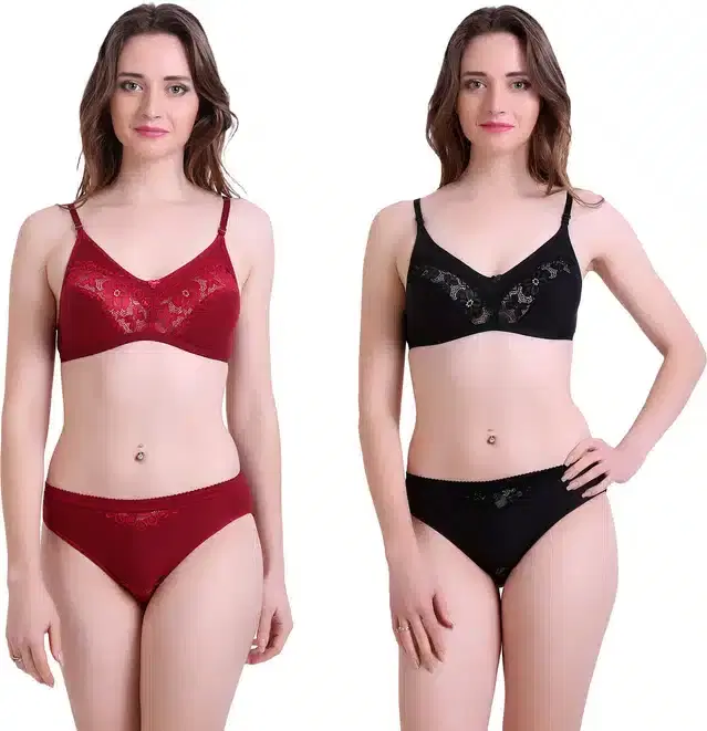 Black & Maroon