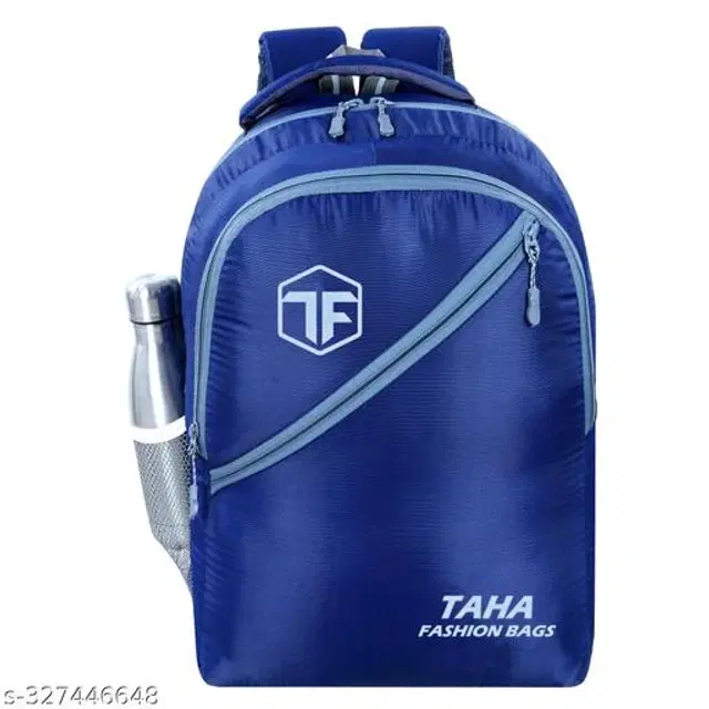 Taha Polyester Backpack for Kids, Navy Blue, 30 L