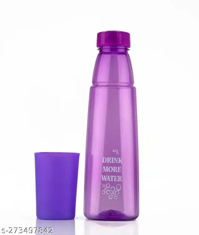 Plastic Water Bottle, Purple, 1000 ml