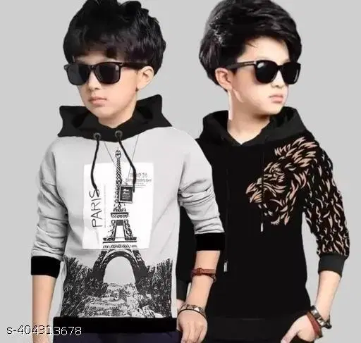 Cotton Clothing Set for Boys, Multicolour, Pack of 2 (4-5 Years)