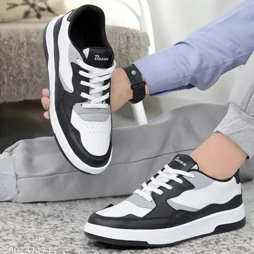 Casual Sneakers for Men (Multicolor, IND-6)