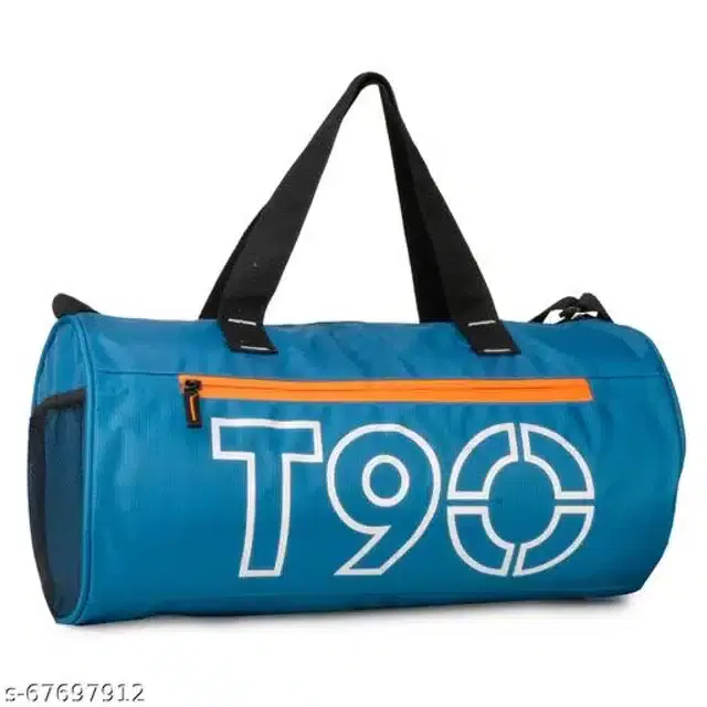 Polyester Duffel Bag, Turquoise