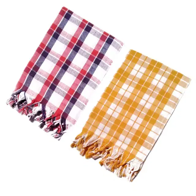 Bath Towel, Pack of 2, 170x85 cm, Multicolor