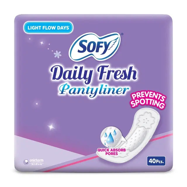 Sofy Daily Fresh Panty Liner - 40 pads