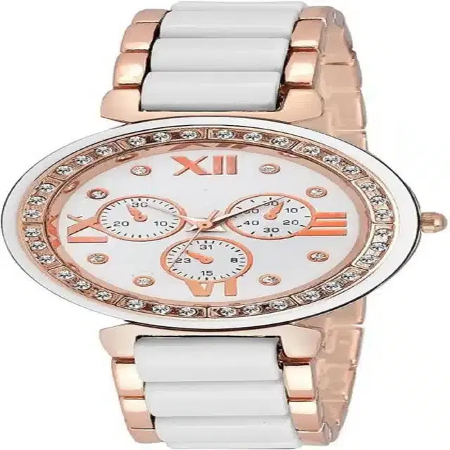 Analog Watches for Women (Rose Gold)