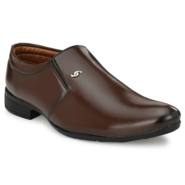 Formal Shoes for Men (Brown, 6)