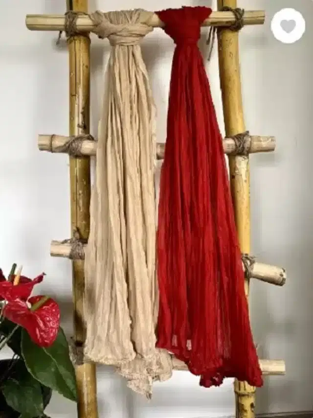 Dupatta for Women, Pack of 2 (Multicolor, 2 m)