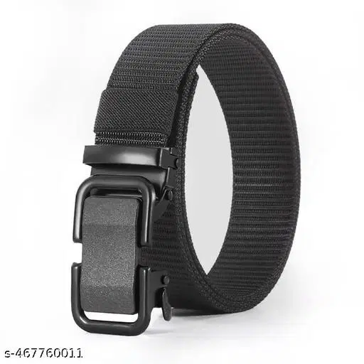 Canvas Belt for Men (Multicolor, Free Size)