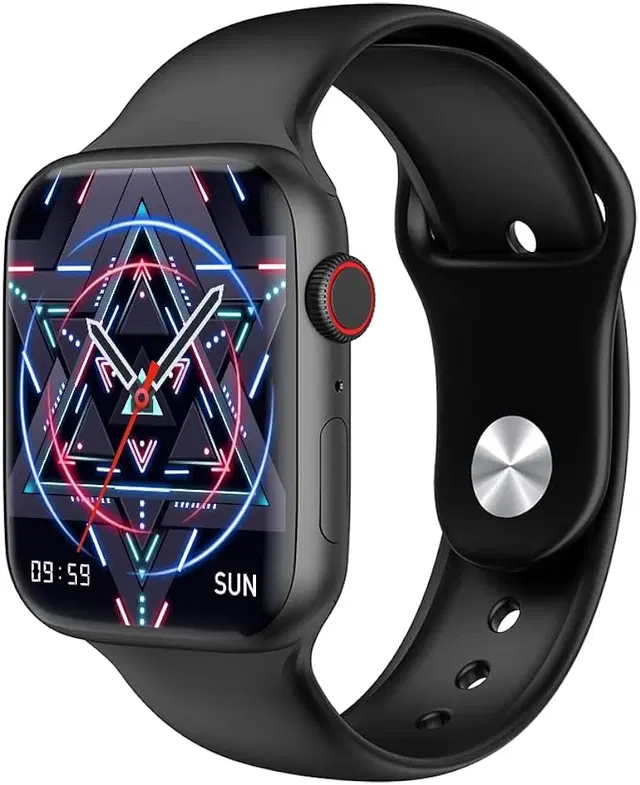I8 Pro Maxx Smart Watch for Men & Women, Black