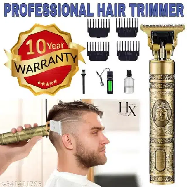 Buddha Style Trimmer for Men, Golden