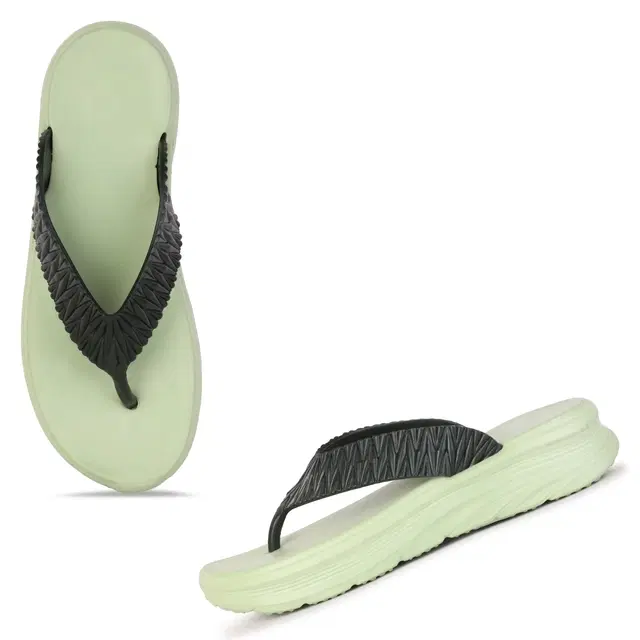 Flipflops for Women (Green, 5)