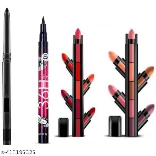 Face Makeup Combo, Multicolor, Set of 1