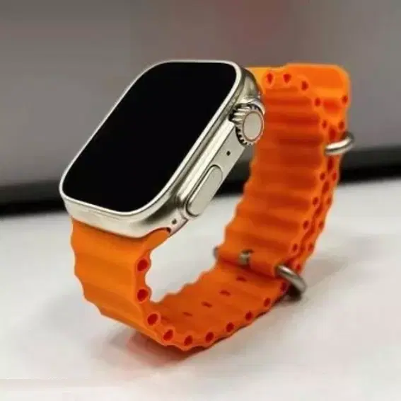 Nylon Strap Smart S8 Ultra Smart Watch for Men & Women, Orange