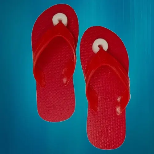 Flipflops for Men (Red, 5)
