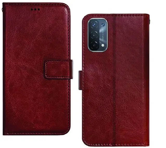 Flip Mobile Cover for OPPO A74 5G, Multicolor