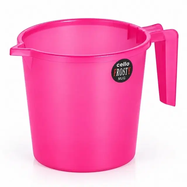 Cello Frosty Bath Mug, 1.5 L, Pink
