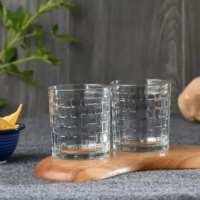 Liquor cum Cocktail Glasses, Transparent, 200 ml, Pack of 2