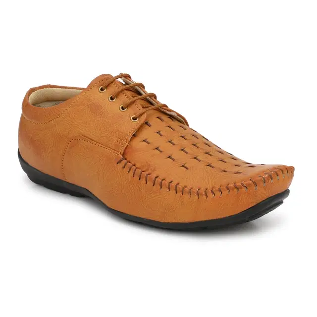 Formal Shoes for Men (Tan, 6)