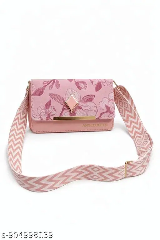 Stylish Sling Bag for Women (Pink)