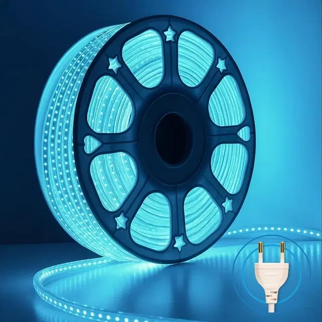 Mprow 10 Meter Led Rope Light, Ice Blue