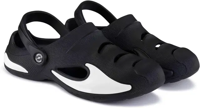 Clogs for Men (Black, 10)