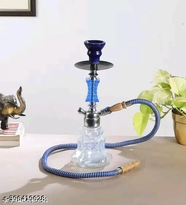 Aluminium Flavour Hookah Pot, Blue