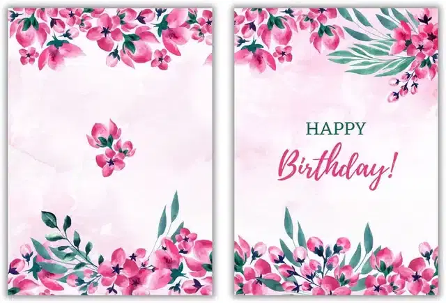Birthday Greeting Cards Combo, Multicolor, Pack of 6