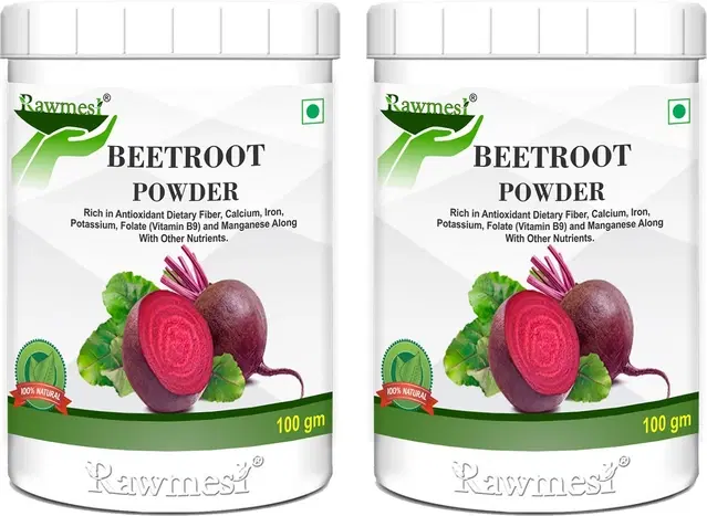 Pure Ayurvedic Beetroot Powder, 100 g, Pack of 2