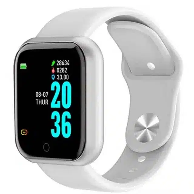 Shine Fitness Tracking Smart Watch, White