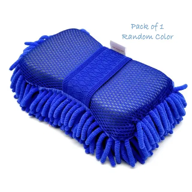 Microfiber Premium High Quality Car Cleaning Sponge, Multicolor