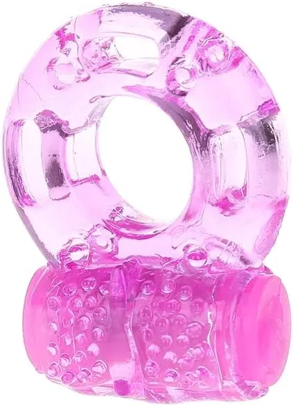Penis Vibrator Ring for Men, Pink