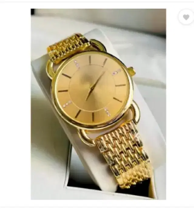 Analog Watch for Women (Gold)