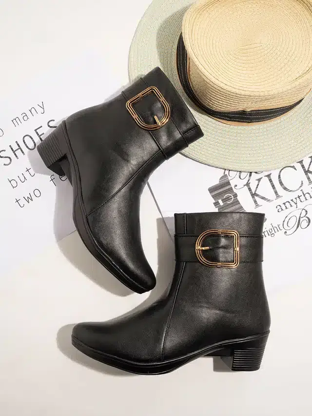 Boots for Women (Black, 39)