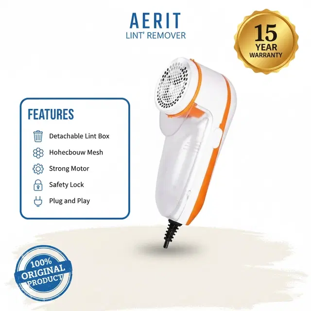 Lint Remover For Clothes ,Multicolour,(Pack Of 1)