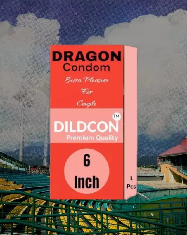 Dragon Silicone Condom, Pack of 1