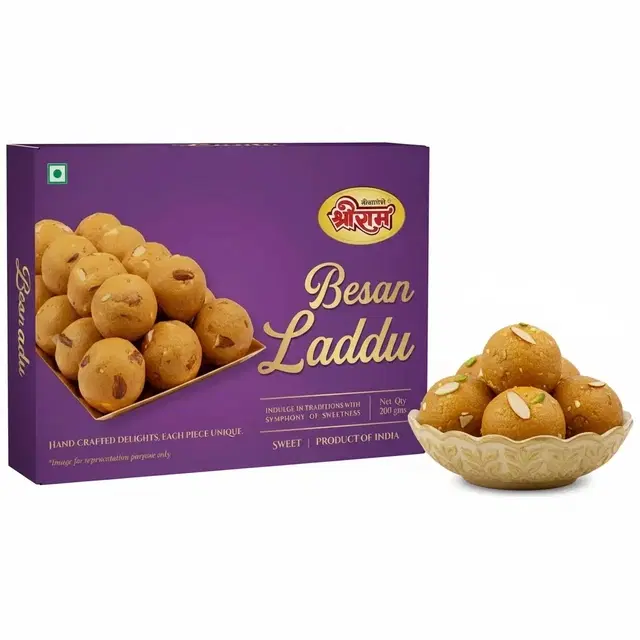 Shree Ram Besan Laddu 200 g