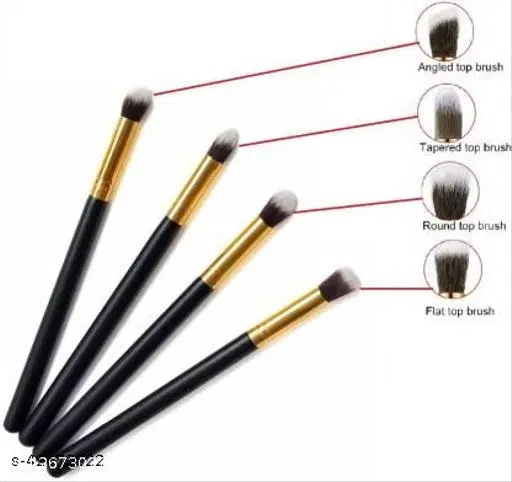 Makeup Brushes Set, Multicolor, Set of 1