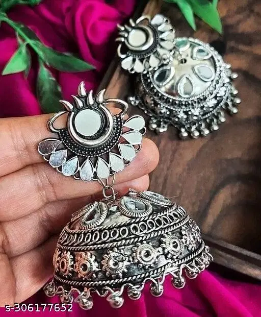 Princess Charming Big Jhumka Earring