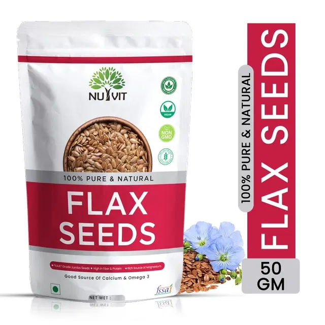 Nutvit Flax Seeds, 50 g