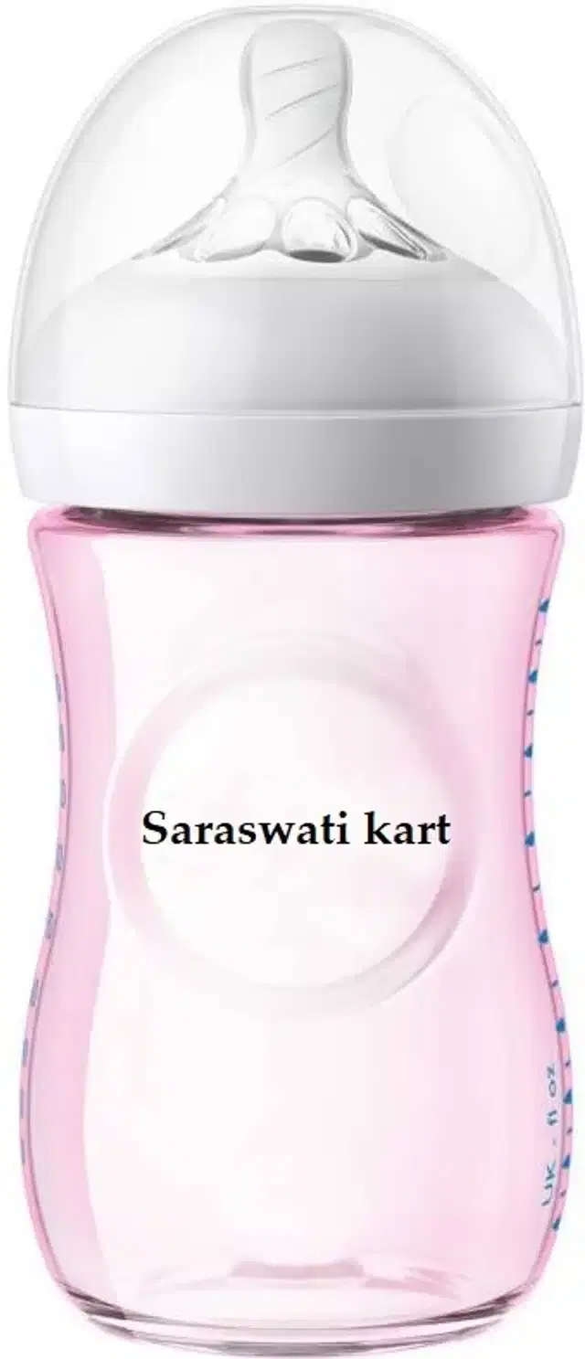 Milk Feeding Bottle for Kids, Multicolor, 240 ml