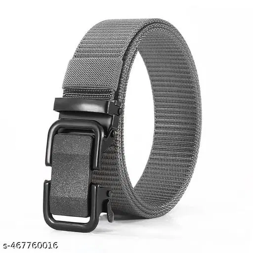 Canvas Belt for Men (Multicolor, Free Size)