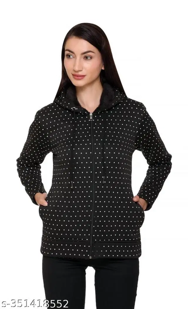 Woolen Sweater for Women (Black, S)