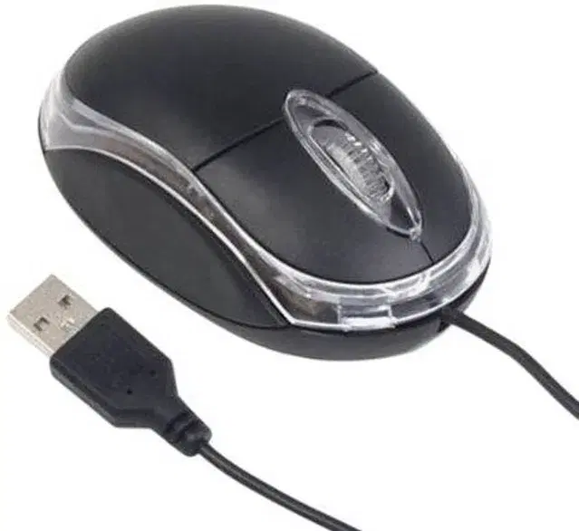 Wired Optical Mouse for Laptop & Desktop
