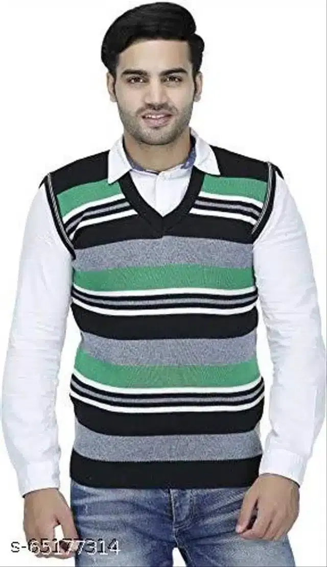 Sweater for Men (Blue, M)