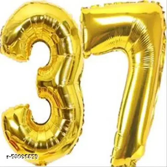 Number Foil Balloon, Assorted, Pack of 1