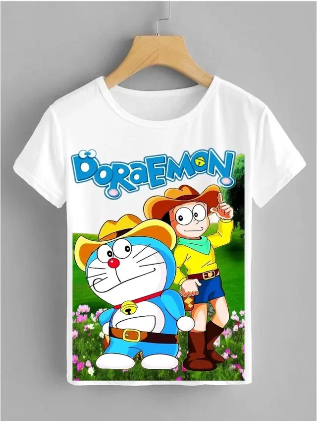 Polyester Printed T-Shirt for Kids
